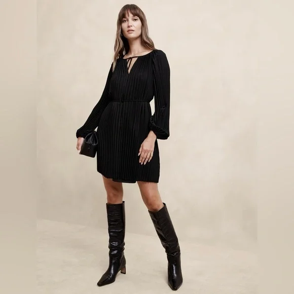 Banana Republic | Dresses | Final Markdown Nwt Banana Republic Black Chiffon Mini Dress Size Medium | Poshmark Banana Republic | Dresses | Final Markdown Nwt Banana Republic Black Chiffon Mini Dress Size Medium | Poshmark
